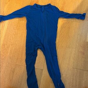 Kyte BABY Navy Kids One Piece Footie